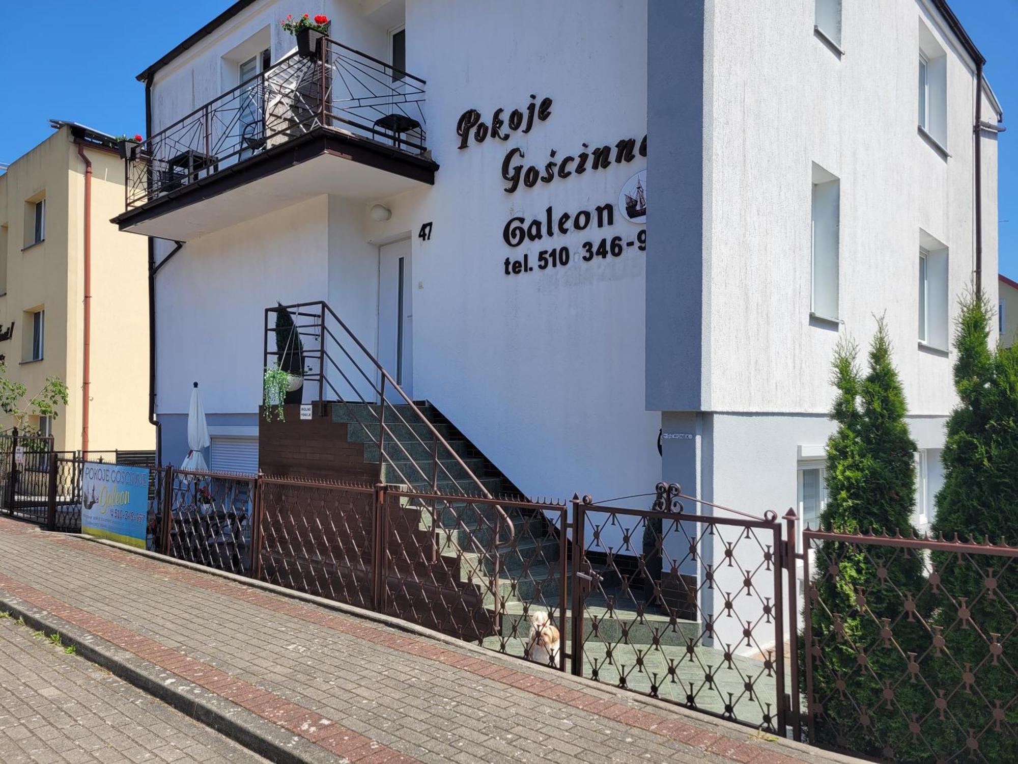 Pokoje Goscinne Galeon W Darlowku Ujście-Darłowskie Exterior foto
